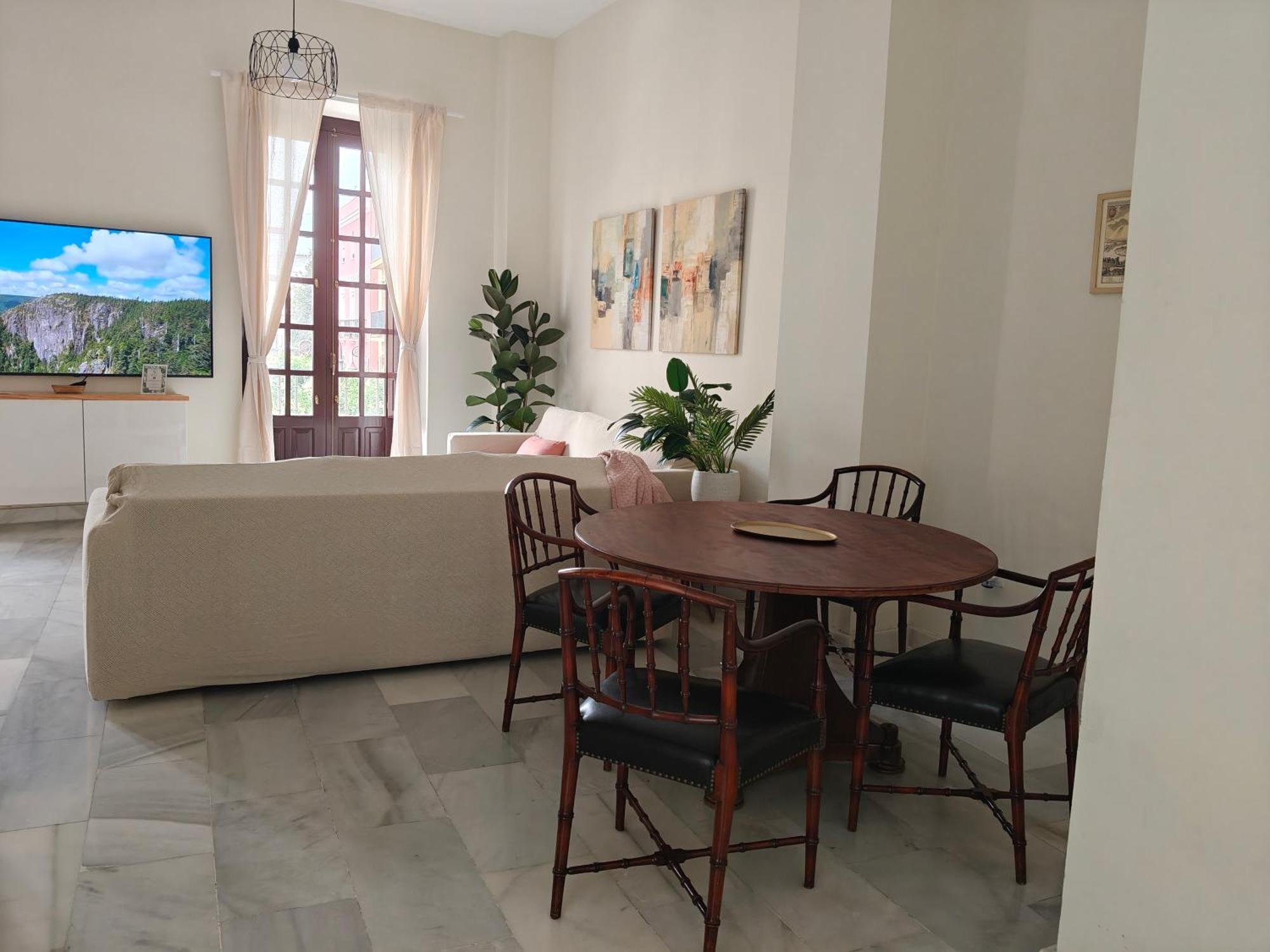 Charming Bright Apartment With Balconies On Cuesta Del Rosario Sevilla Dış mekan fotoğraf